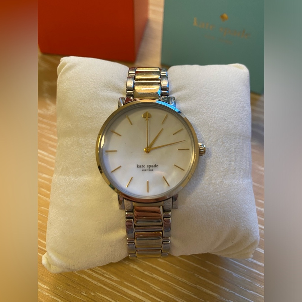 Kate Spade mixed metal watch
